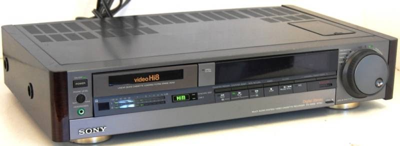 Rewind Audio: SONY EV S900 Video Hi8 8mm Stereo VCR Recorder Player